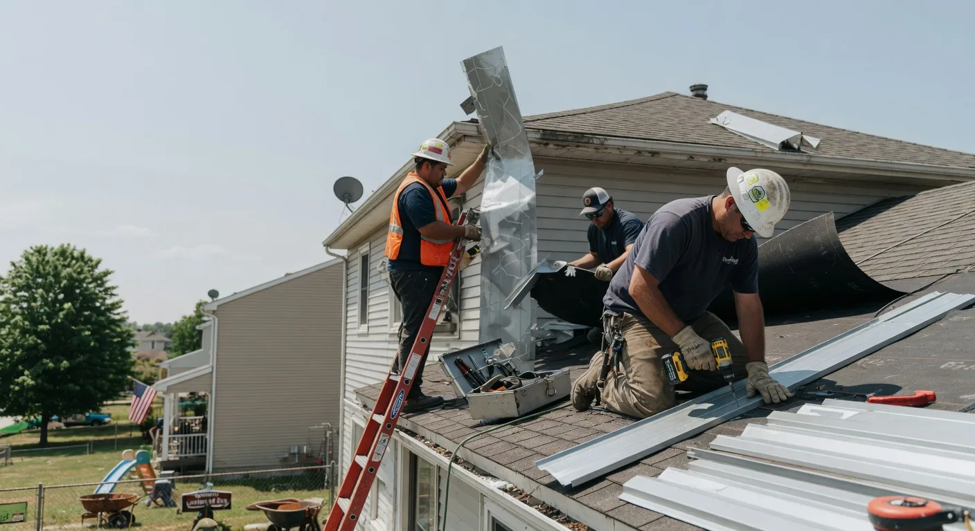 Metal Roof Repair in Whitesville, KY